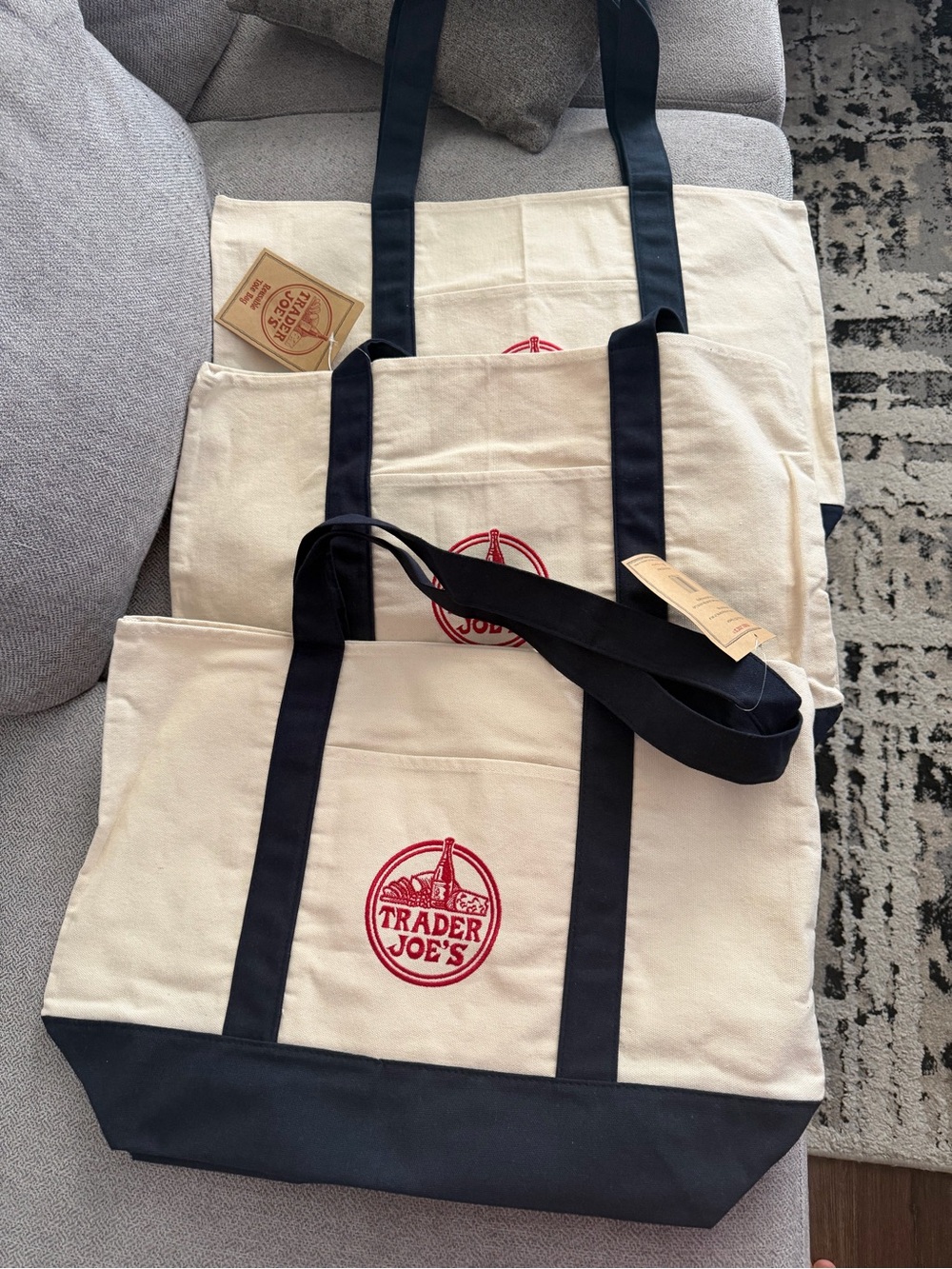 3pcs Trader Joe’s bag